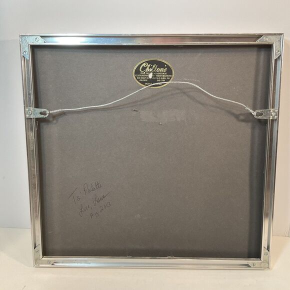 MICE BUILDING A SNOWMAN Completed Cross Stitch Framed Winter Holiday 14 X 15” - Picture 5 of 10